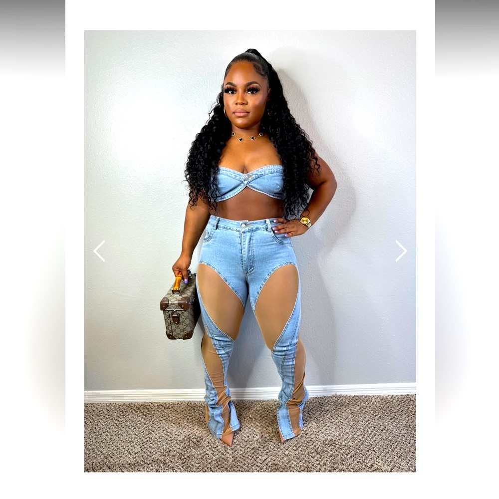 MORE LIFE DENIM LUXE SET